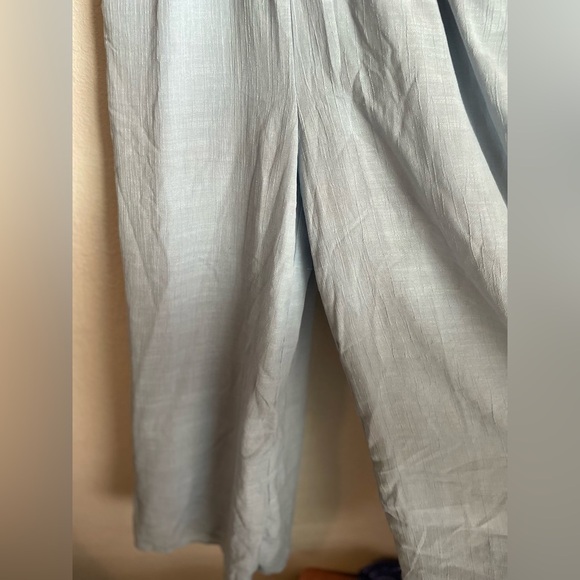 Chic Light Blue Sleeveless Jumpsuit wide leg size L - Picture 5 of 7